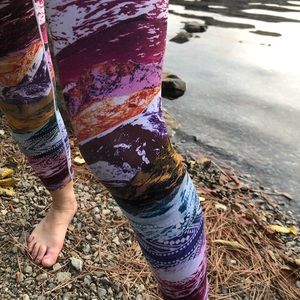 Prana limited edition Rockies leggings